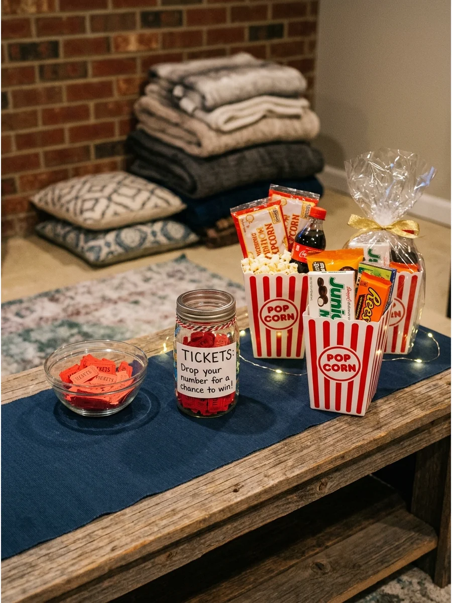 Budget Theme Feature movie night ideas