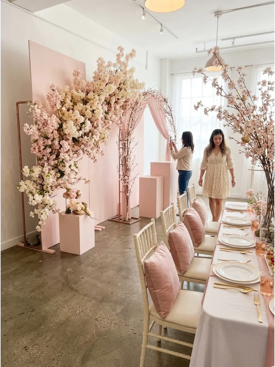 Cherry Blossom Baby Shower support view 1