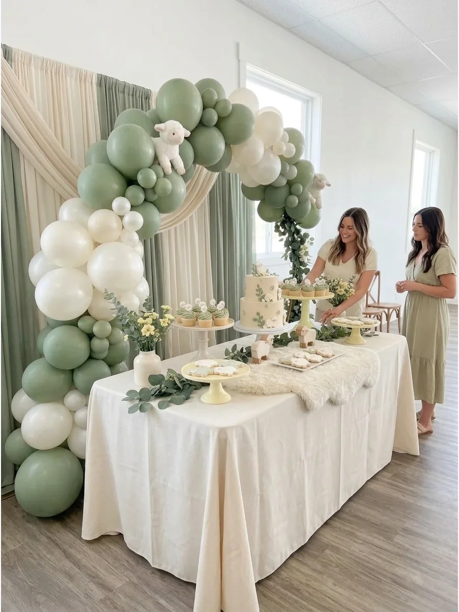 Little Lamb Baby Shower support view 1