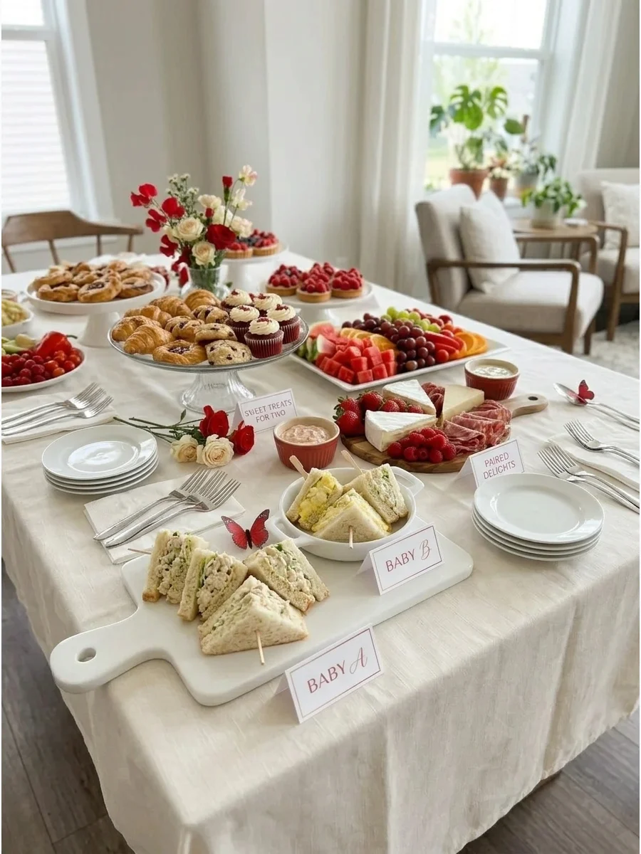 Twin-Themed Grazing and Brunch Table support view 1