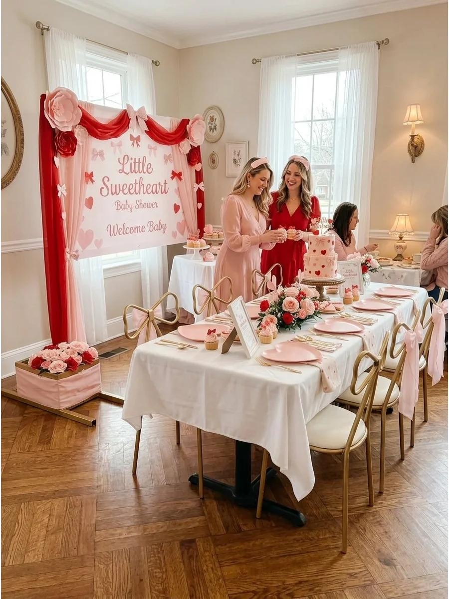 Little Sweetheart Baby Shower support view 1