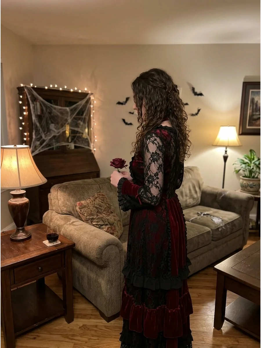 Romantic Gothic Vampire support view 1