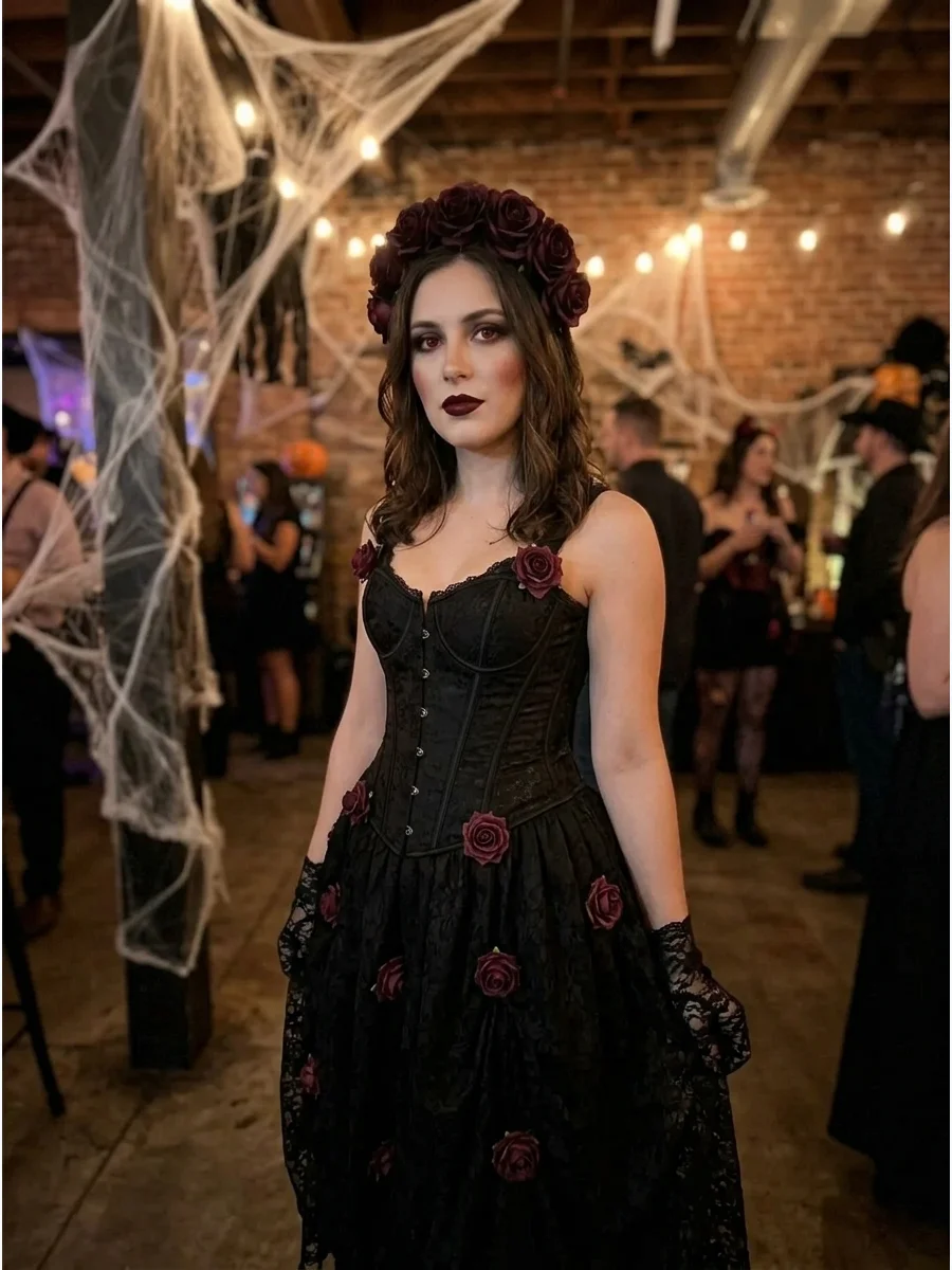Dark Rose Vampire support view 1