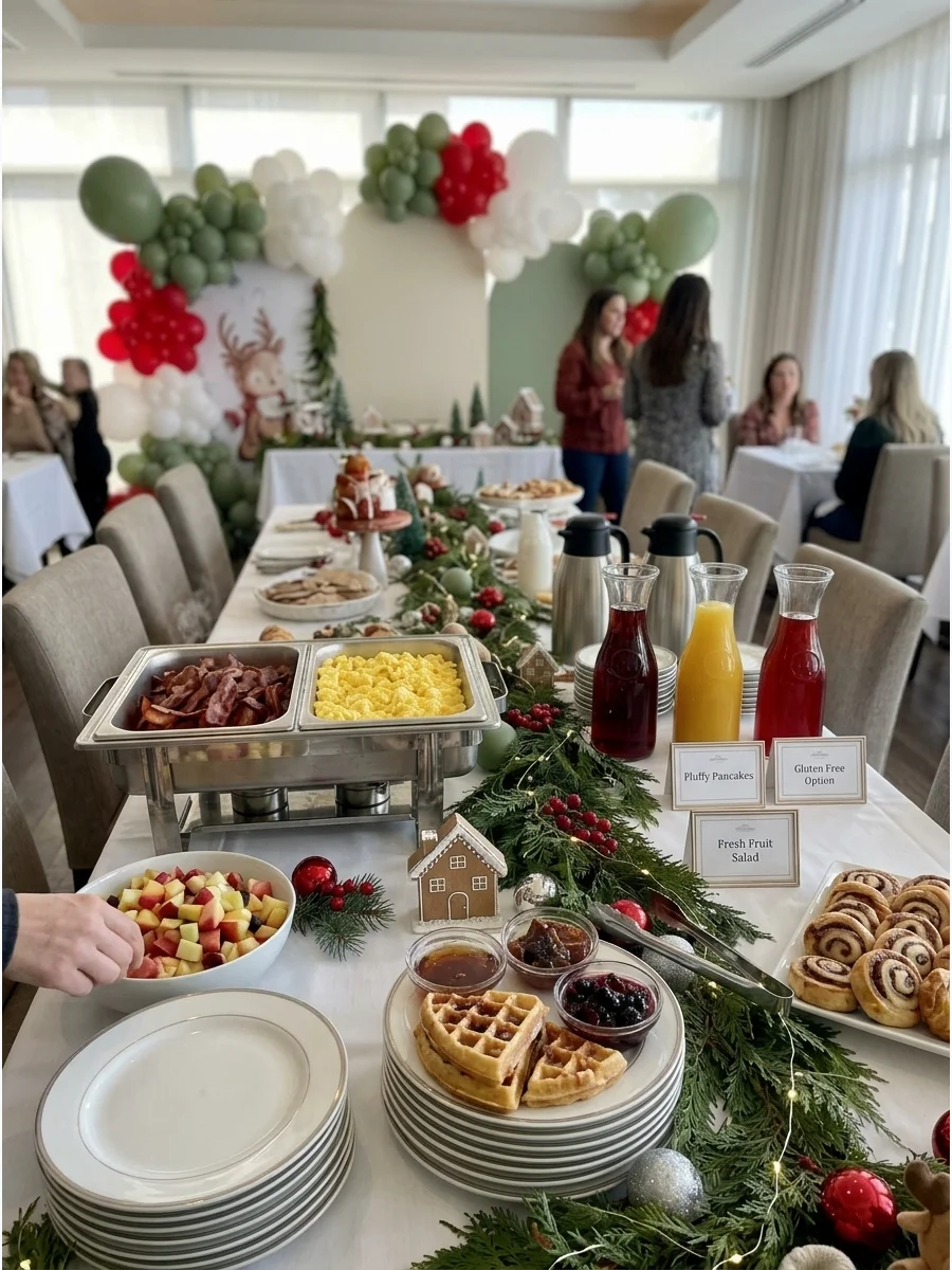Christmas Baby Shower Brunch support view 1