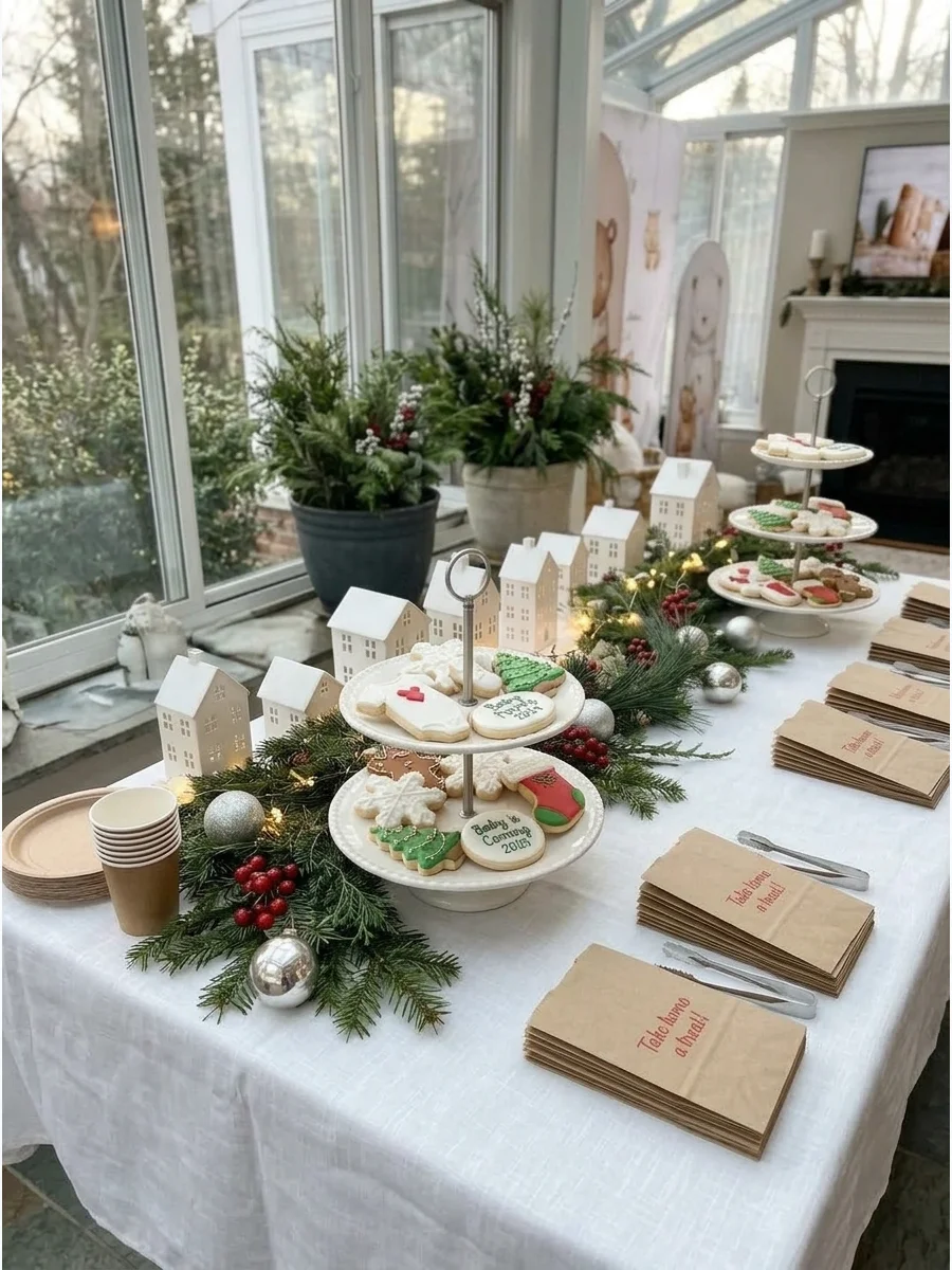 Christmas Cookie Dessert Table support view 1