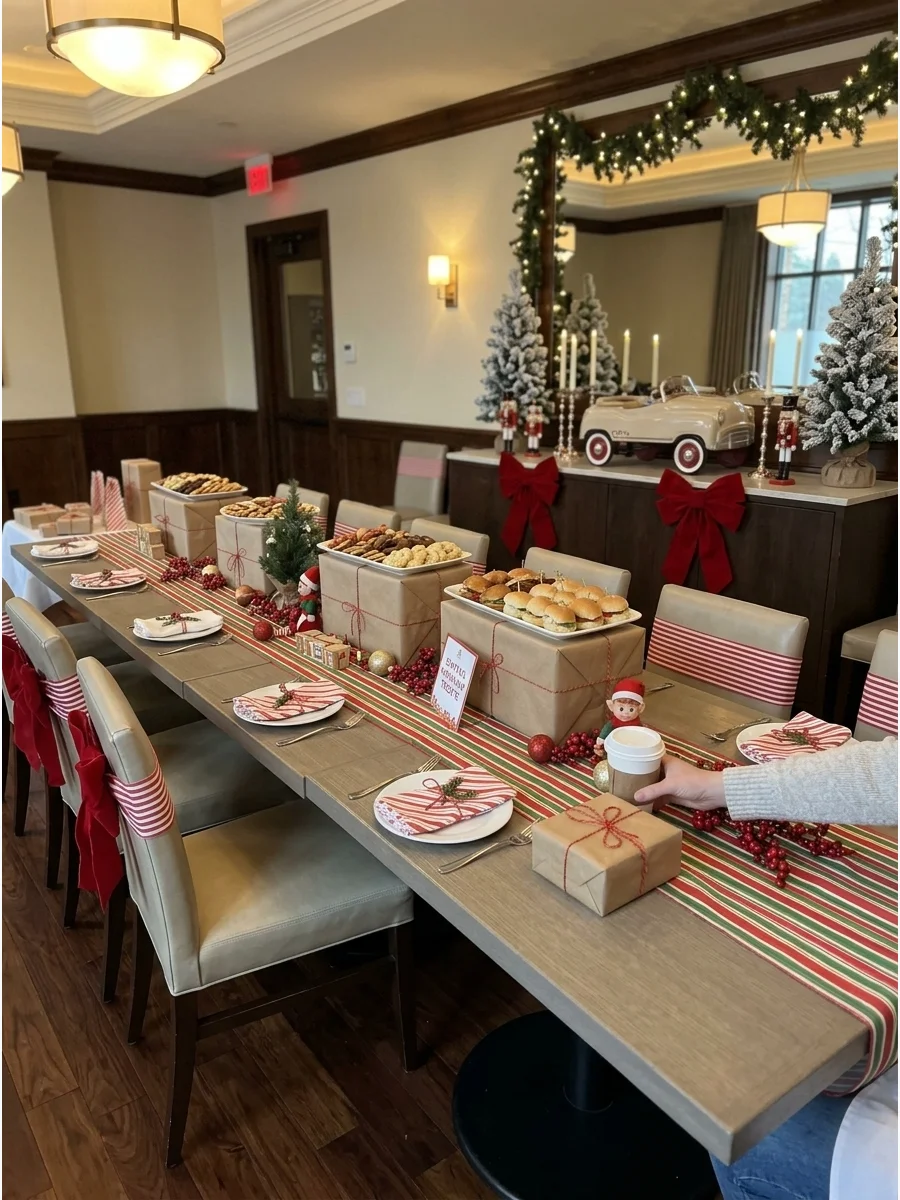 Santa’s Little Helper Baby Shower support view 1