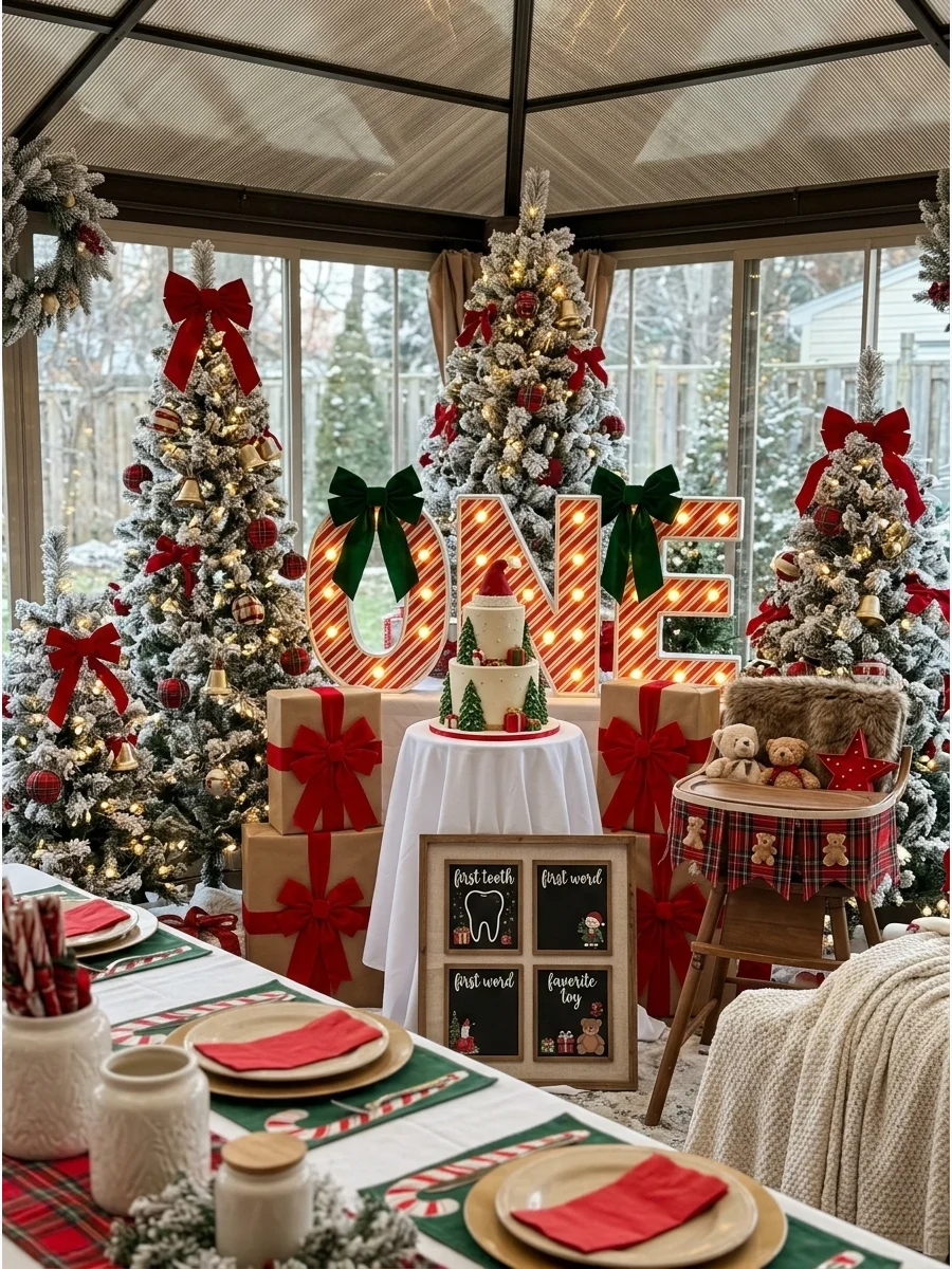 Weather Backup Plan christmas birthday party 1st