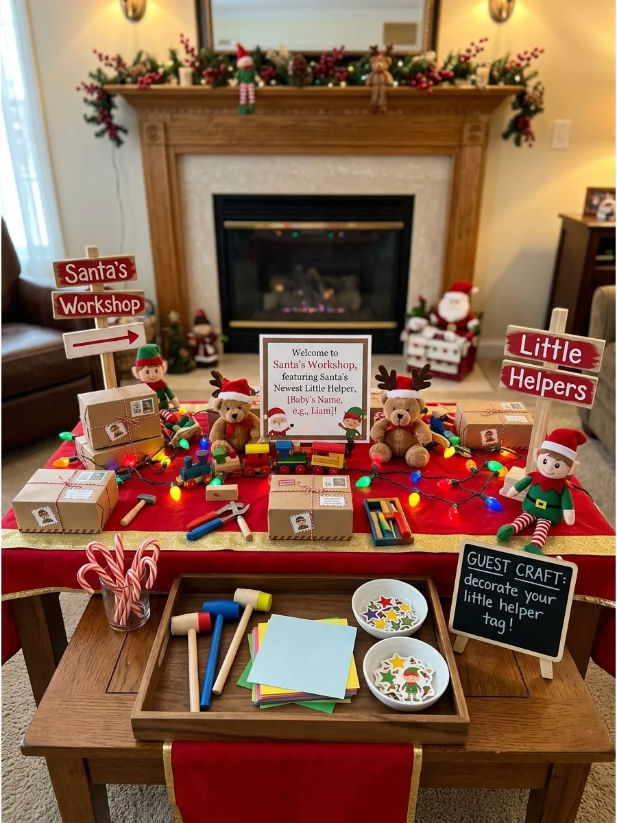 Easy Guest Game christmas birthday party 1st