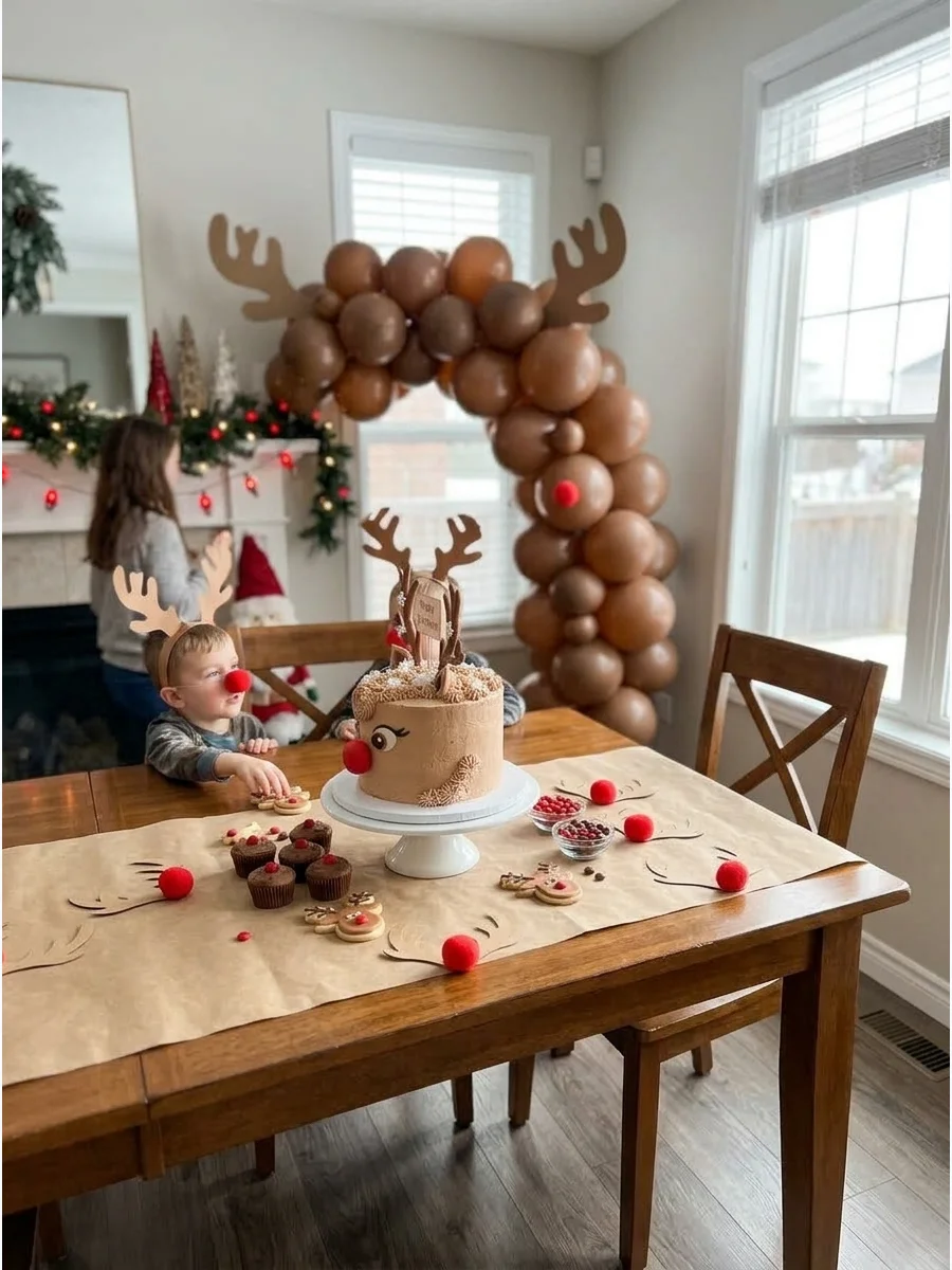 Rudolph the Red-Nosed Reindeer Birthday Party support view 1