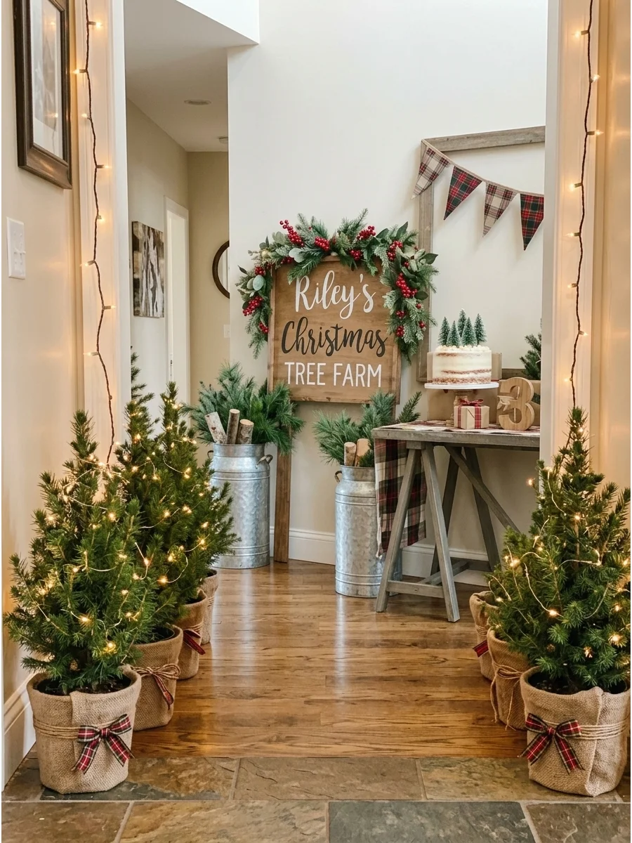 Christmas Tree Farm Birthday support view 1
