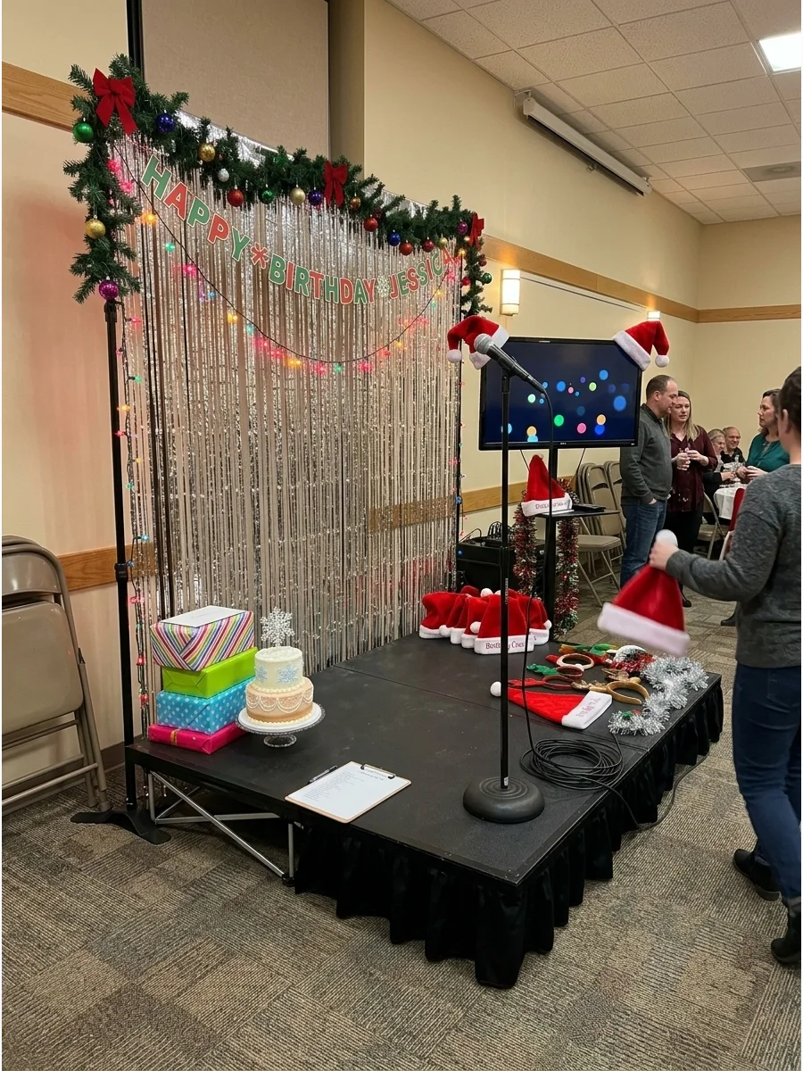 Christmas Karaoke Birthday Party support view 1