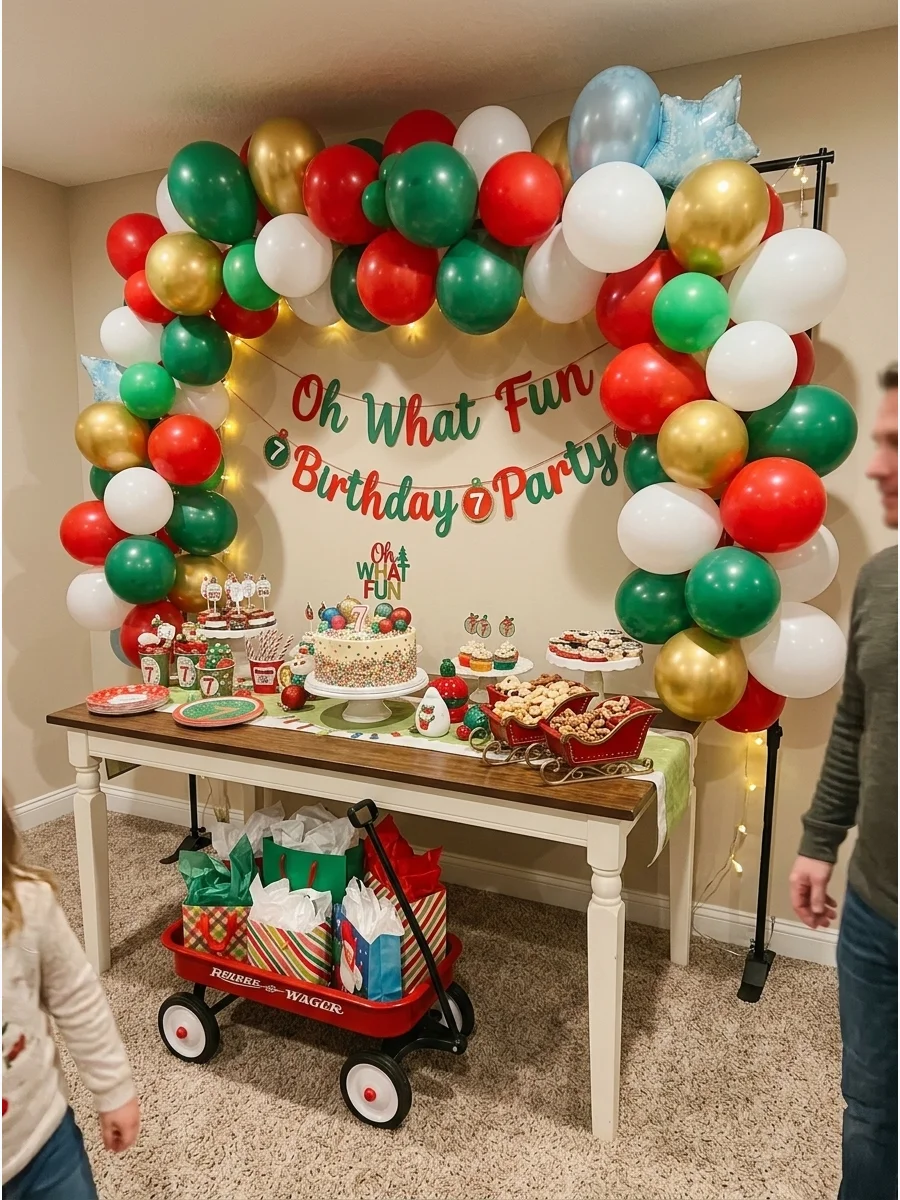 Oh What Fun Birthday Party support view 1