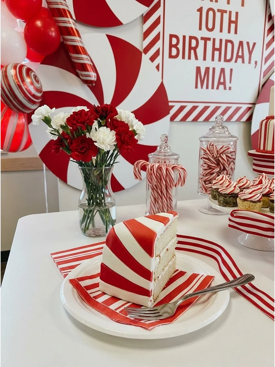 Candy Cane Birthday Party support view 1