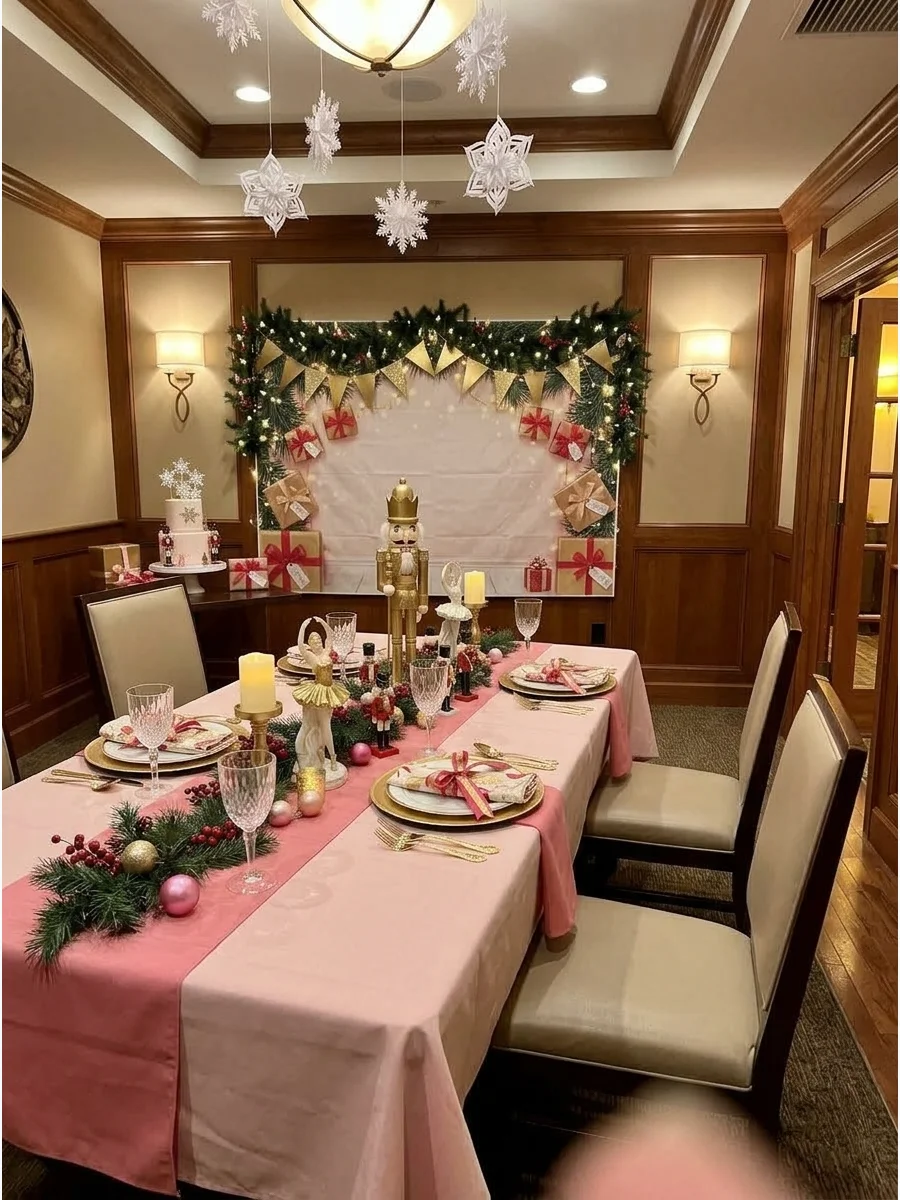 Nutcracker Christmas Birthday Party support view 1