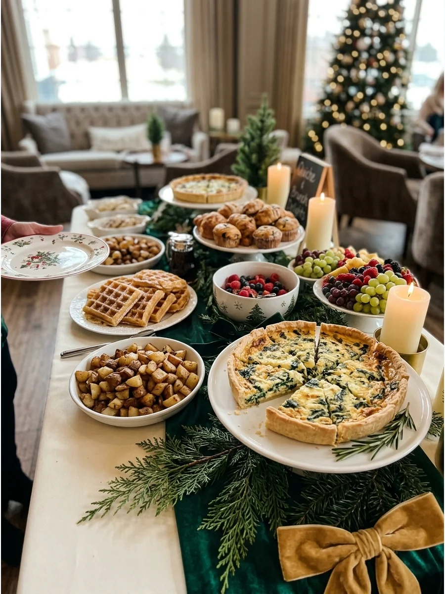Christmas Bridal Shower Brunch support view 1