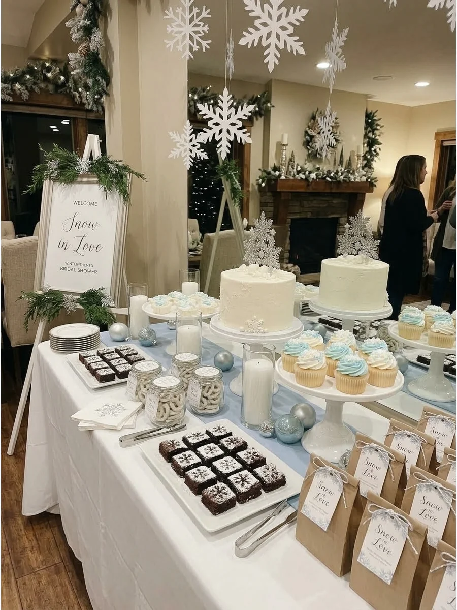 Snow in Love Bridal Shower support view 1