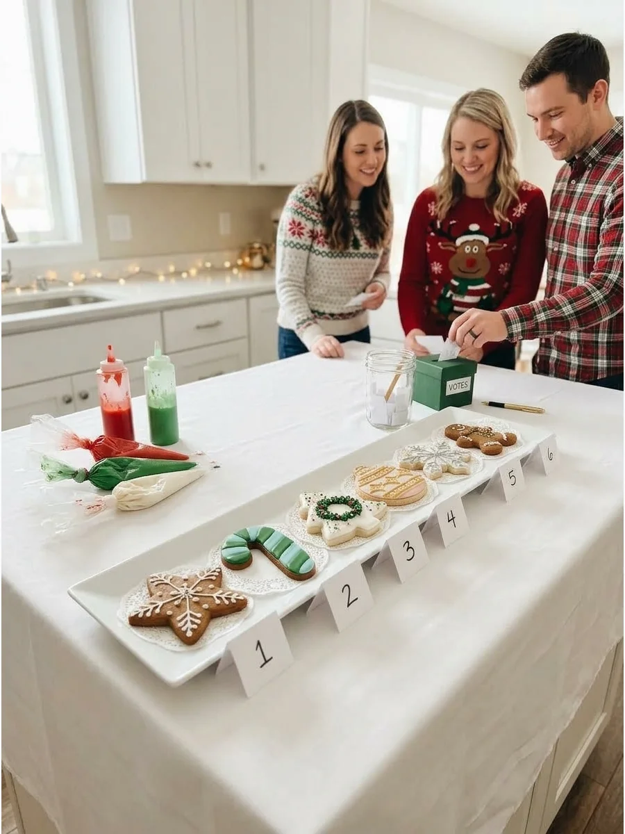 Prettiest Christmas Cookie Contest support view 1