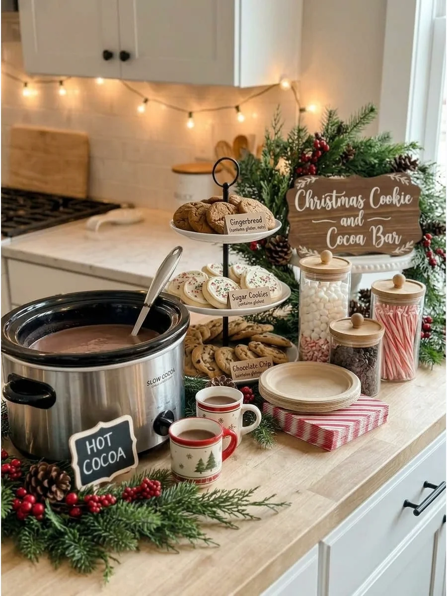 Christmas Cookie and Cocoa Bar support view 1