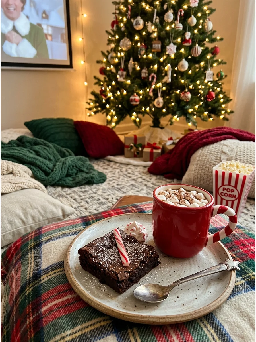 Small Party Dessert Christmas movie night party