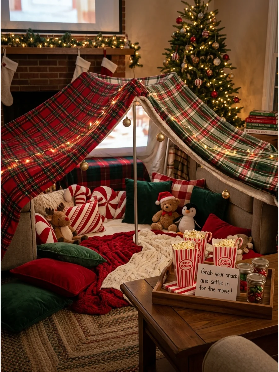 Easy Guest Game Christmas movie night party