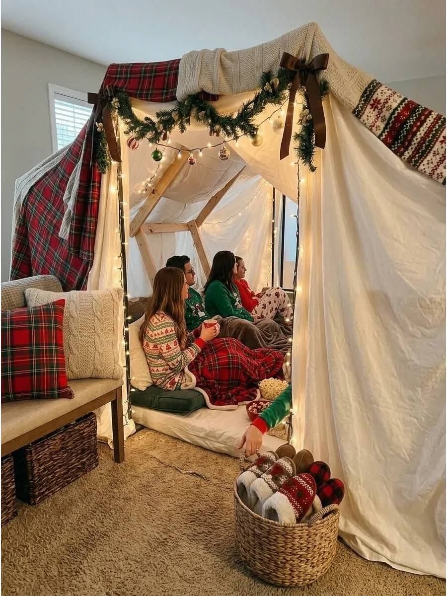 Christmas Pajama Movie Night support view 1