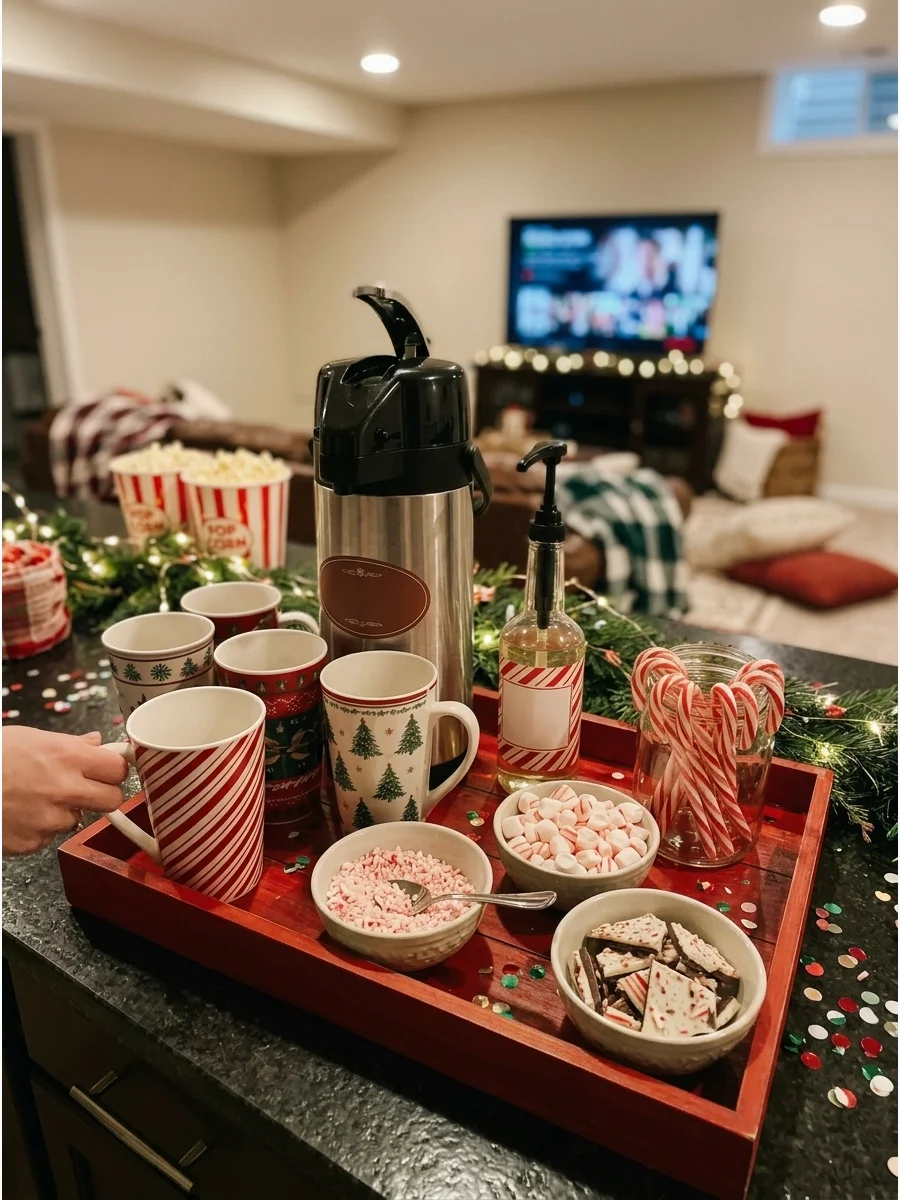 Peppermint Hot Chocolate Station support view 1