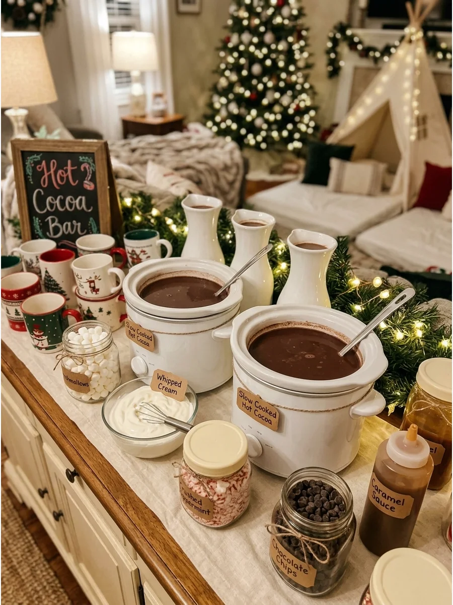 Christmas Hot Cocoa Bar support view 2