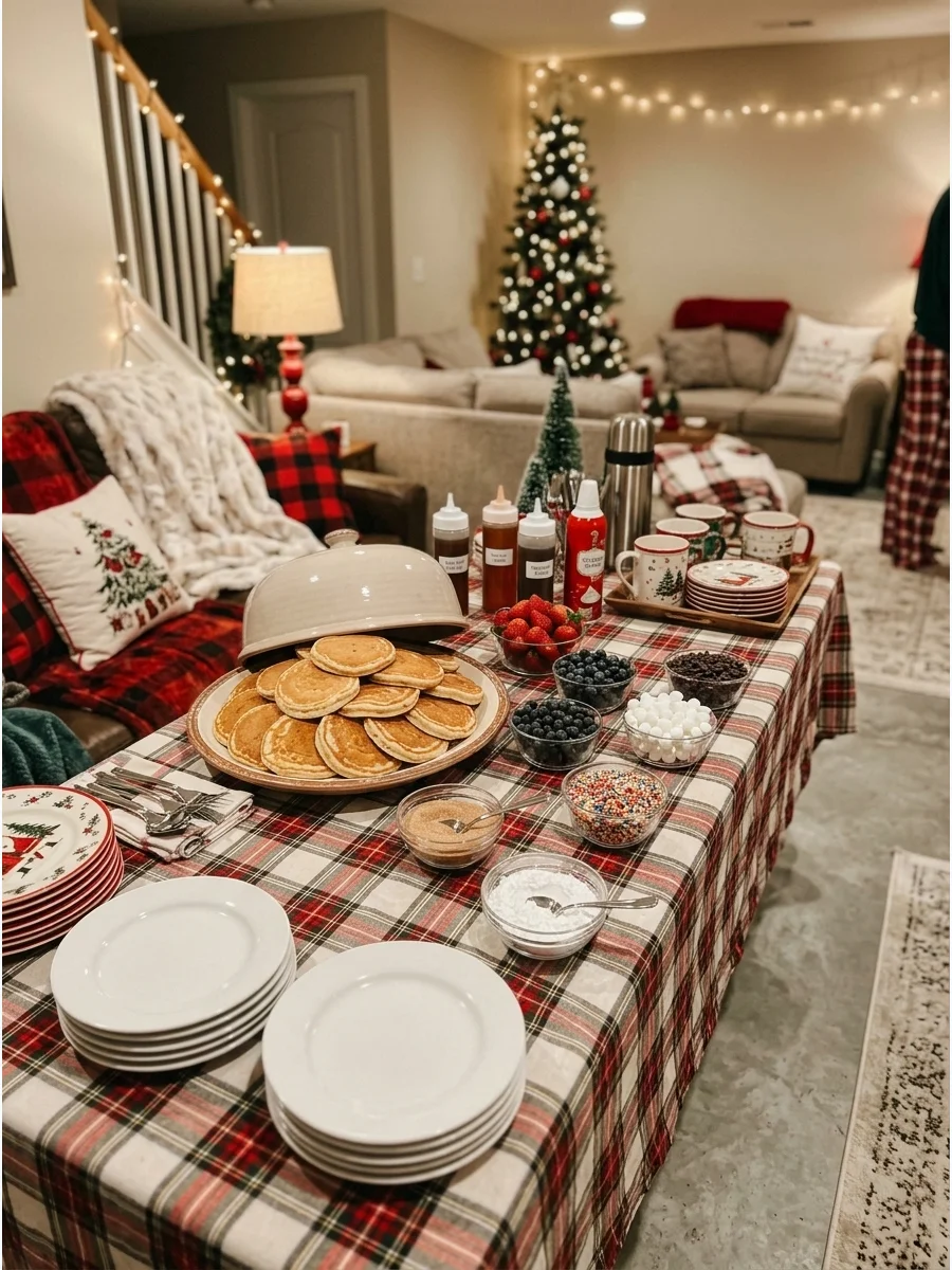 Pajama Party Pancake Bar support view 1