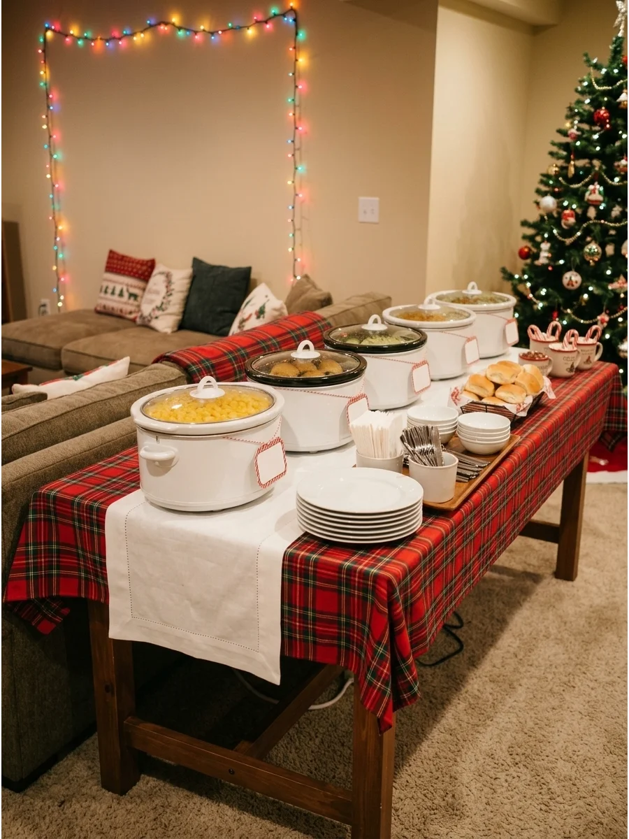 Christmas Comfort Food Buffet support view 1