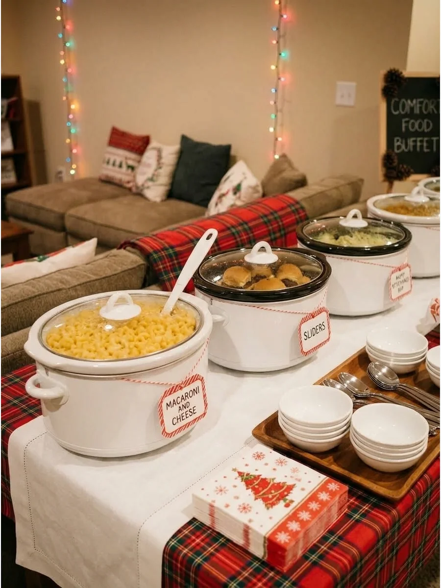 Christmas Comfort Food Buffet support view 2