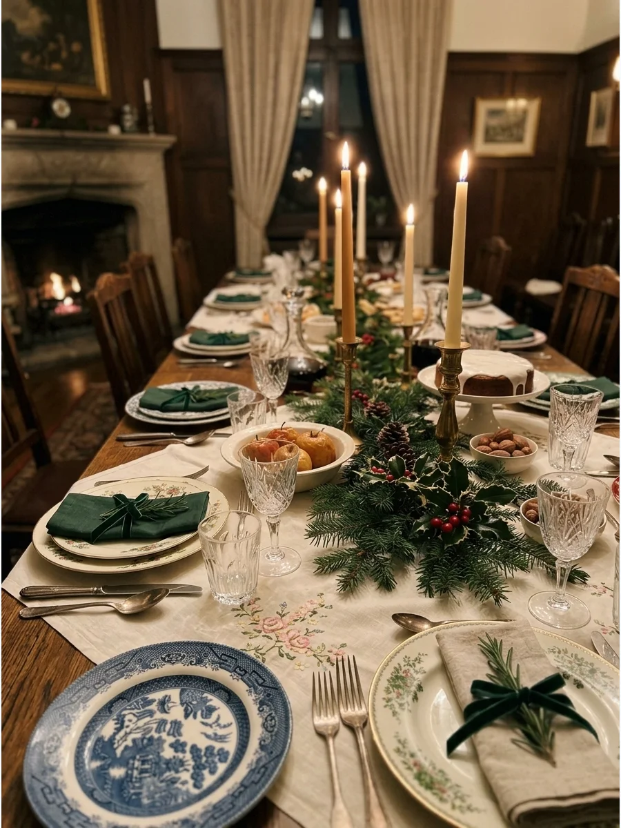 Old-Fashioned Christmas Supper support view 1