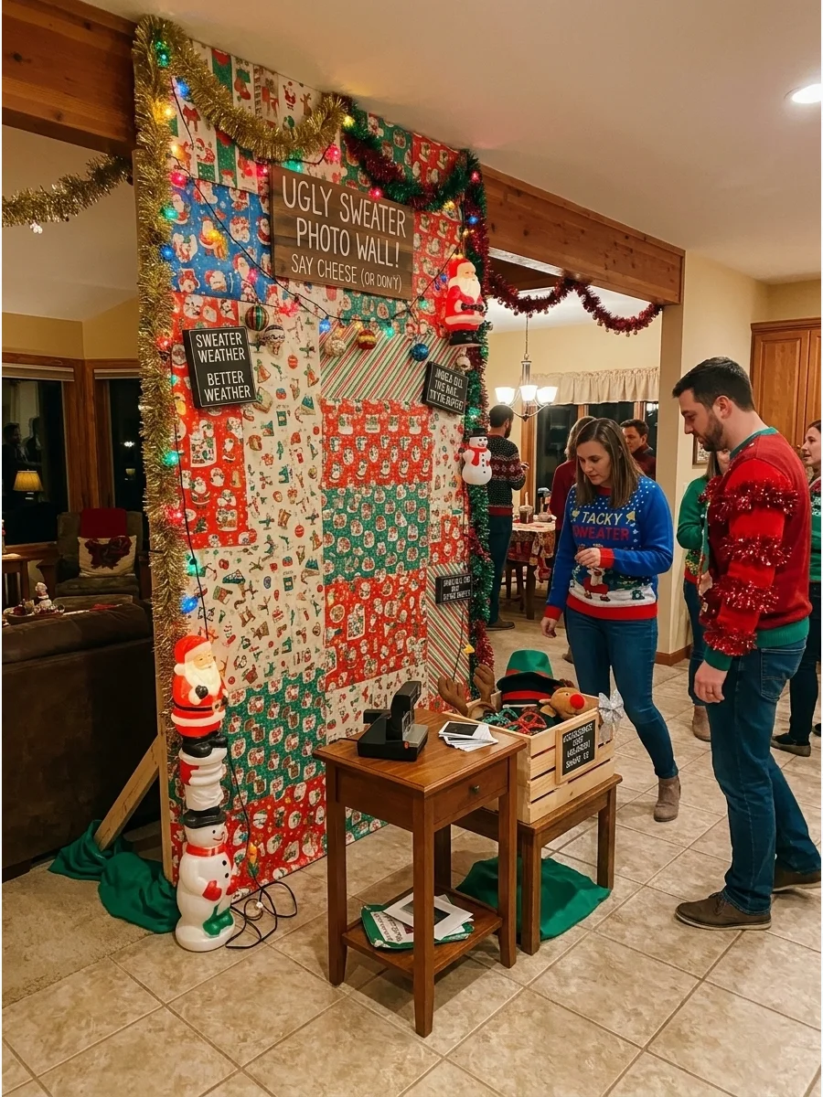 Ugly Sweater Christmas Party support view 1