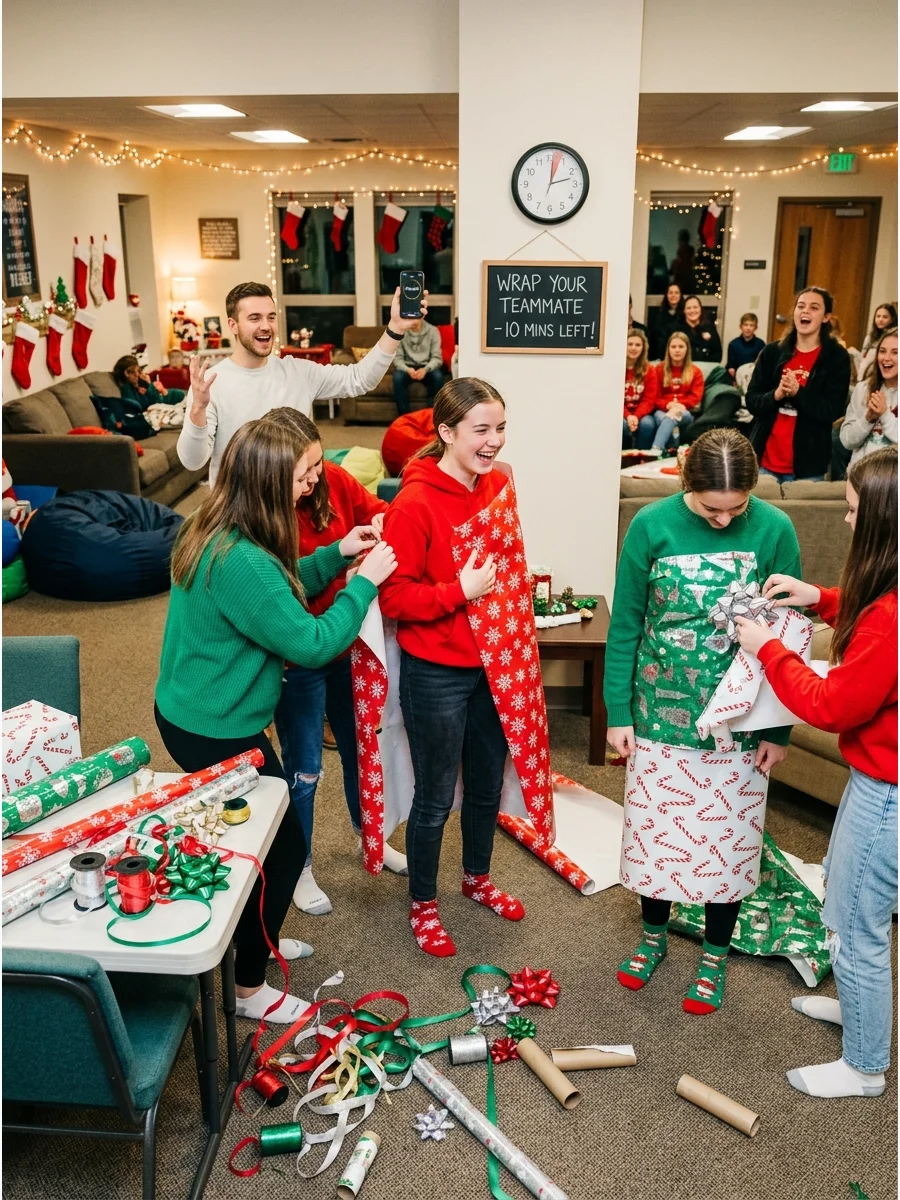 Guest Activity Christmas party games for teens