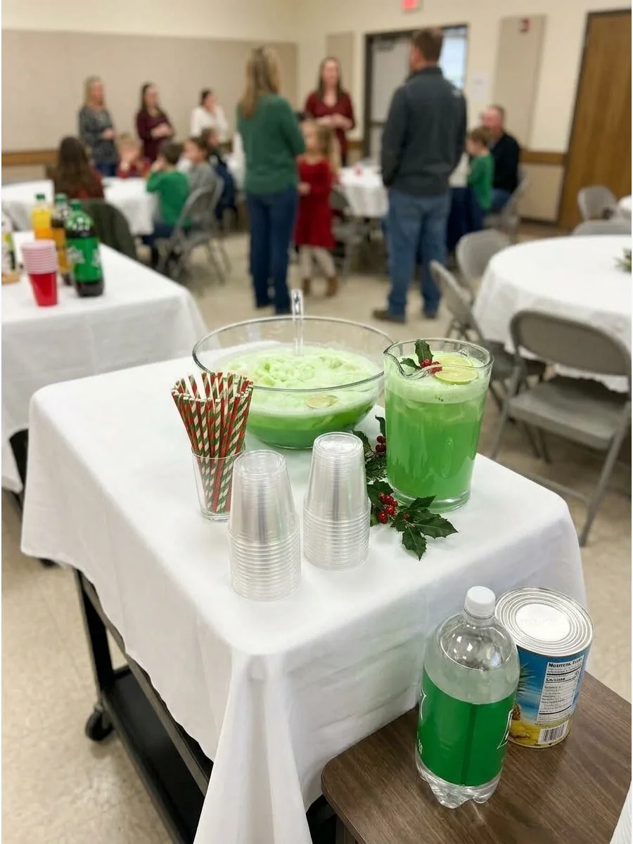 Pineapple Lime Christmas Punch support view 1