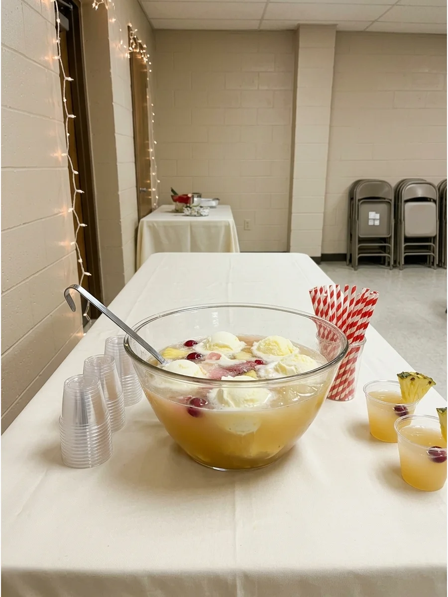 Pineapple Sherbet Christmas Punch support view 1