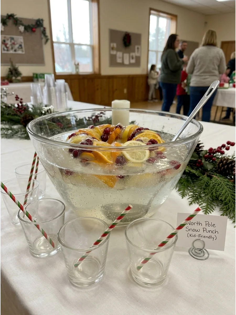 North Pole Snow Punch support view 2