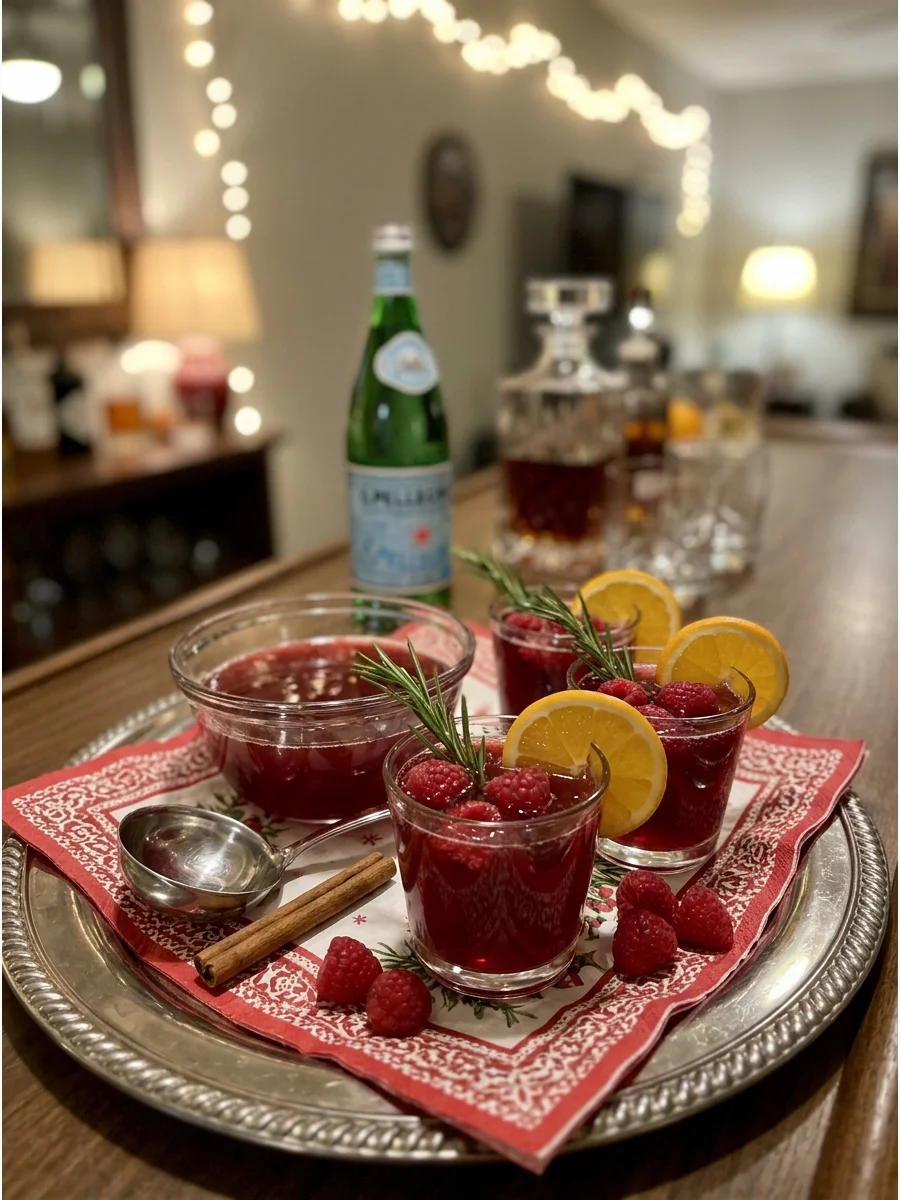 Small-Glass Drink Service christmas punch recipes