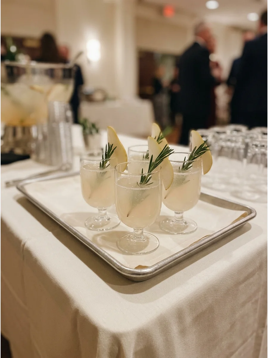 Small-Glass Drink Service christmas punch recipes