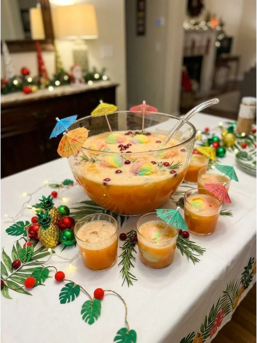 Tropical Christmas Sherbet Punch support view 1