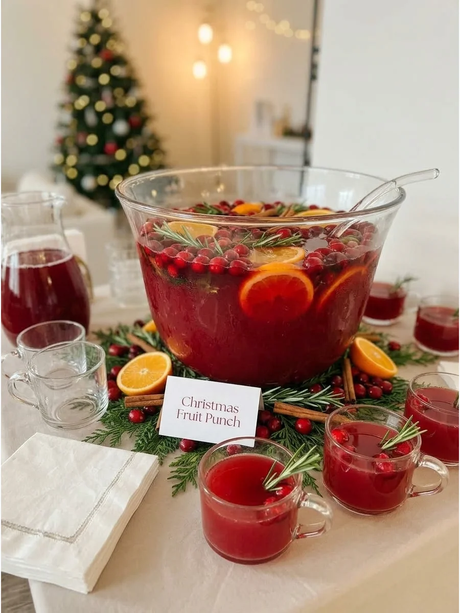 Christmas Fruit Punch support view 2