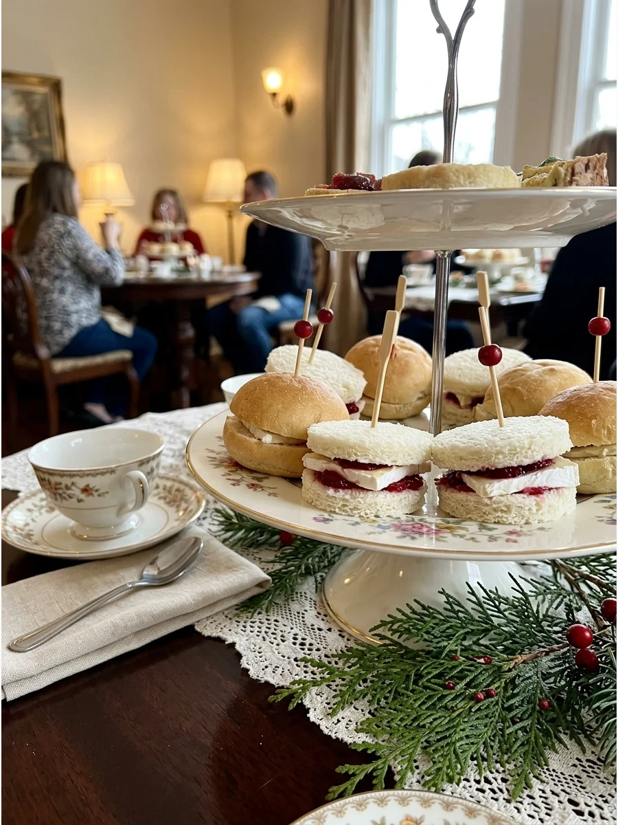 Budget Theme Feature christmas tea party