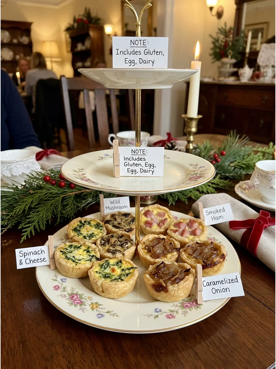 Easy Savory Snack christmas tea party