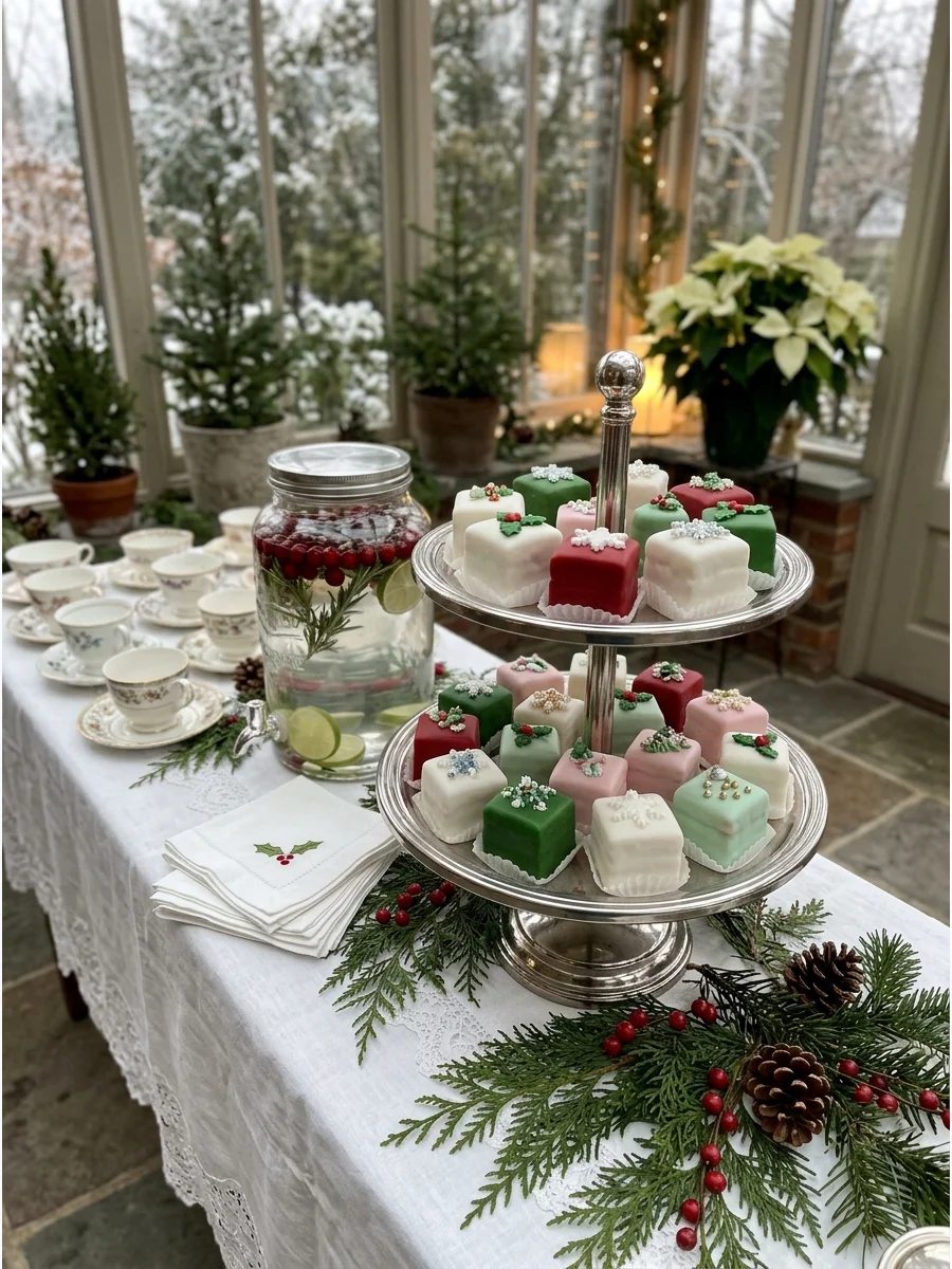 Theme Drink Station christmas tea party