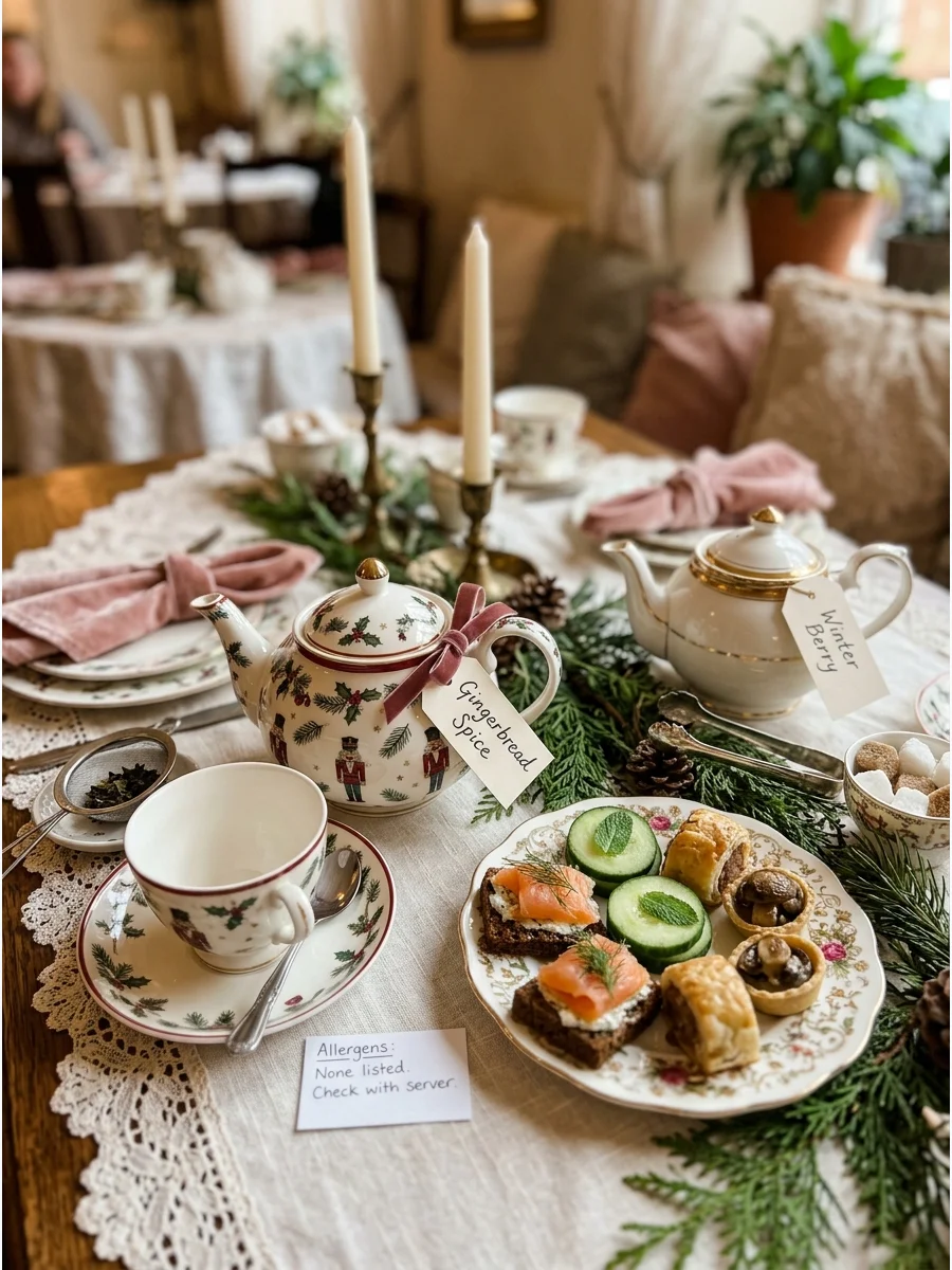 Easy Savory Snack christmas tea party