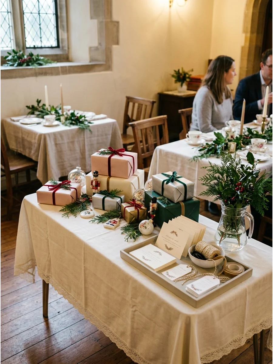 Easy Guest Game christmas tea party