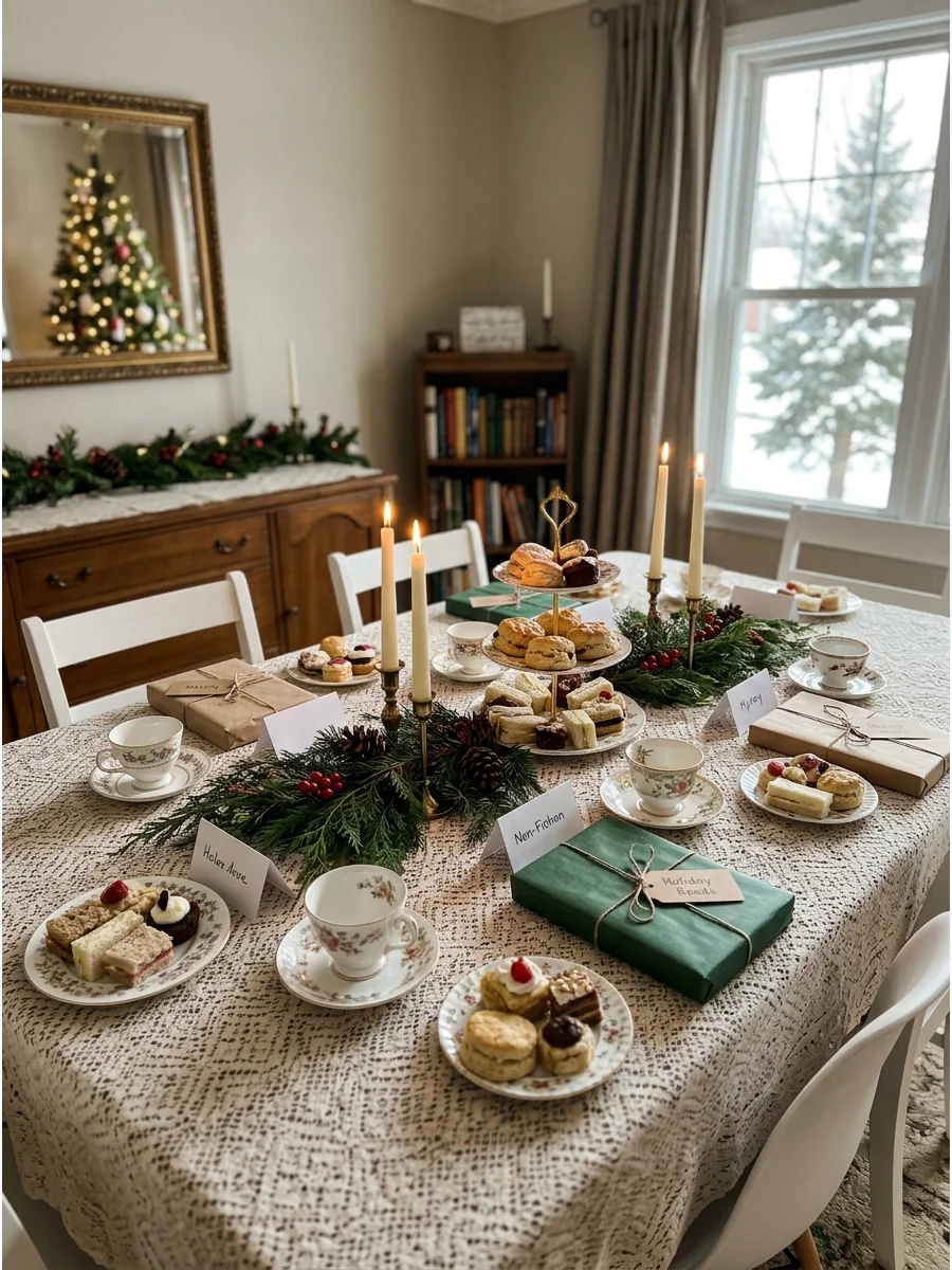 Hands-On Activity christmas tea party