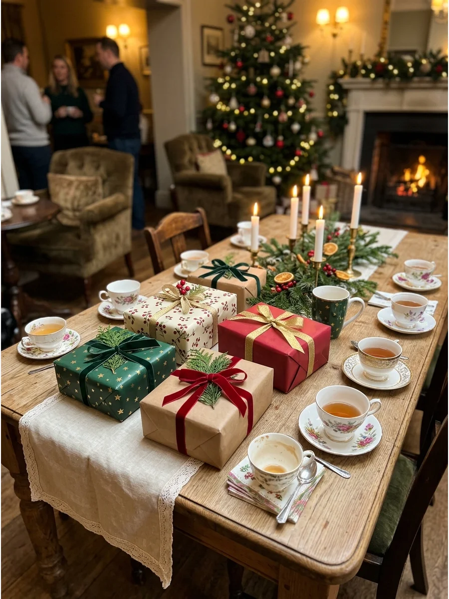Budget Theme Feature christmas tea party