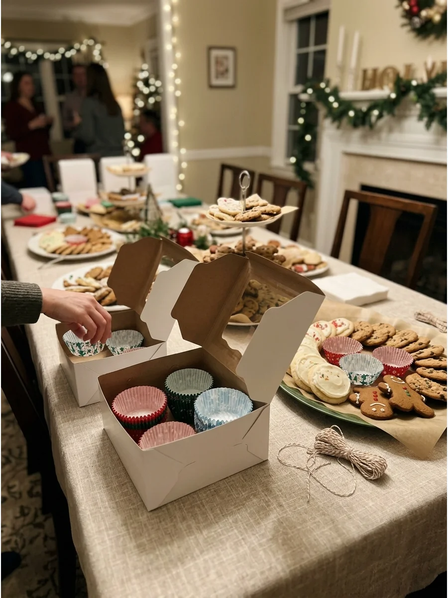 Build-Your-Own Cookie Box Station support view 2