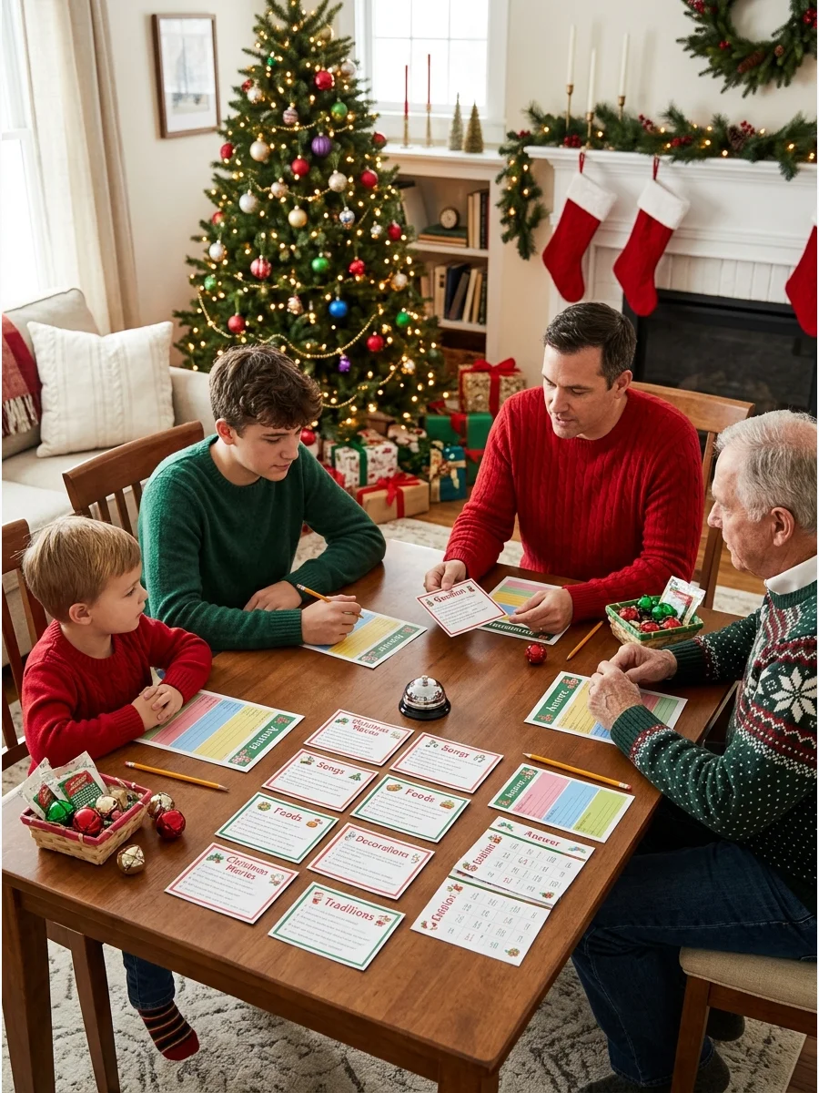 Guest Activity Family christmas games for all ages