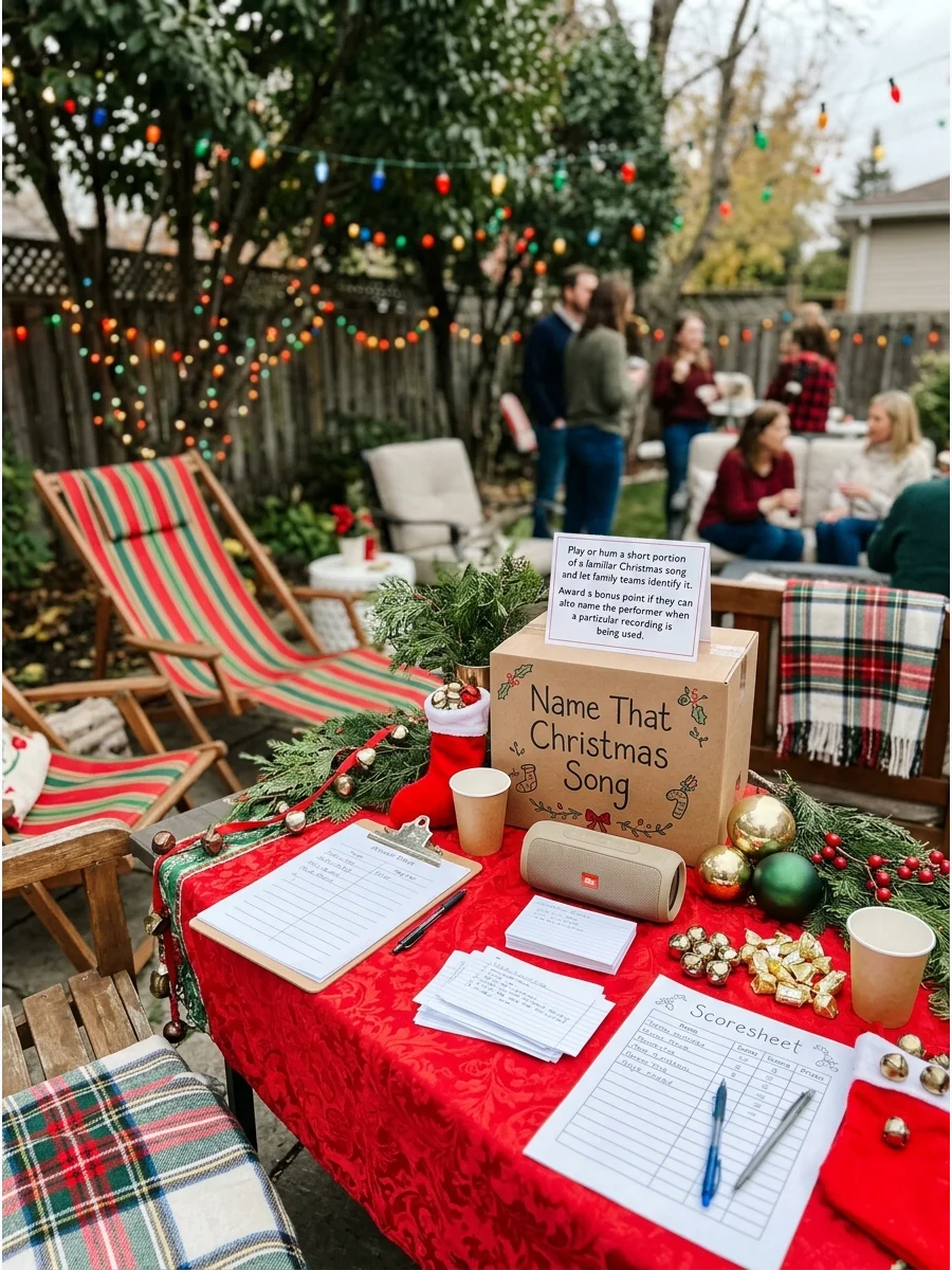 Guest Activity Family christmas games for all ages